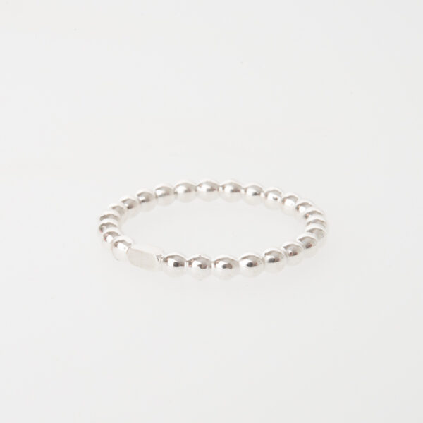 Ring parelband met blokje - Afbeelding 2