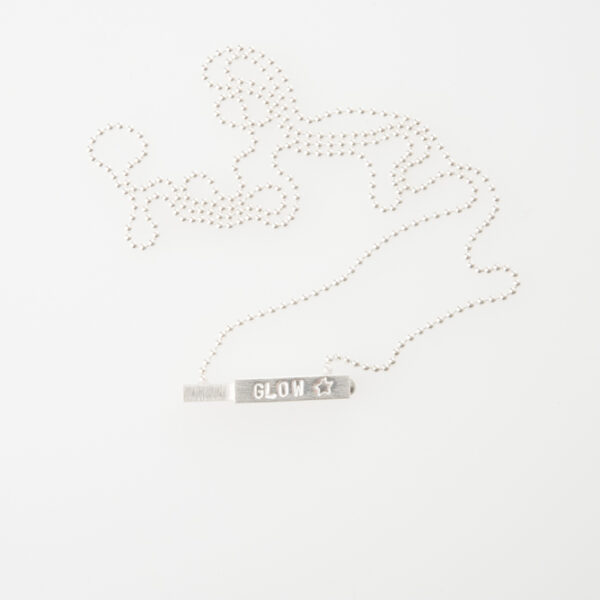 Ketting zilver glow - Afbeelding 2
