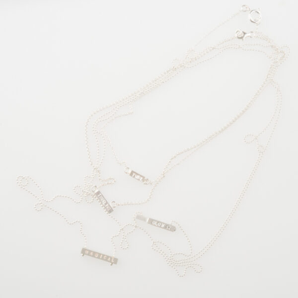 Ketting zilver tinkling - Afbeelding 2
