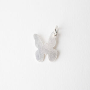 Hanger vlinder zilver