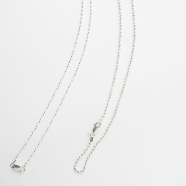 Losse balletjesketting zilver - Afbeelding 6