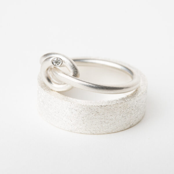 Ring zilver gedraaid - Afbeelding 2