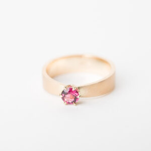 Ring goud met toermalijn