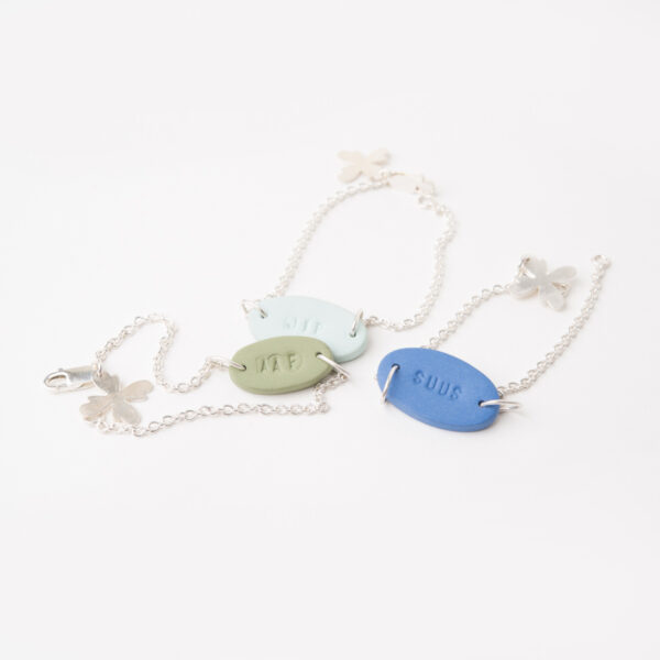 Schakelarmband met naam - volwassenen - Afbeelding 2